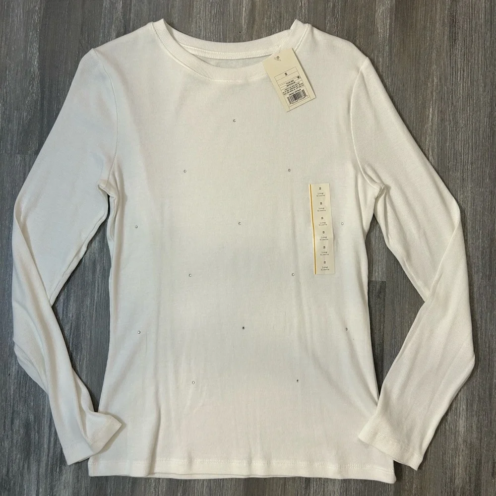NWT Women’s A New Day Bundle, 3 long sleeve shirts, Size Small - Picture 5 of 15